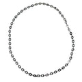 GIVENCHY Vintage Old 2WAY Necklace 3-Row Bracelet Silver Logo Motif