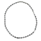 GIVENCHY Vintage Old 2WAY Necklace 3-Row Bracelet Silver Logo Motif