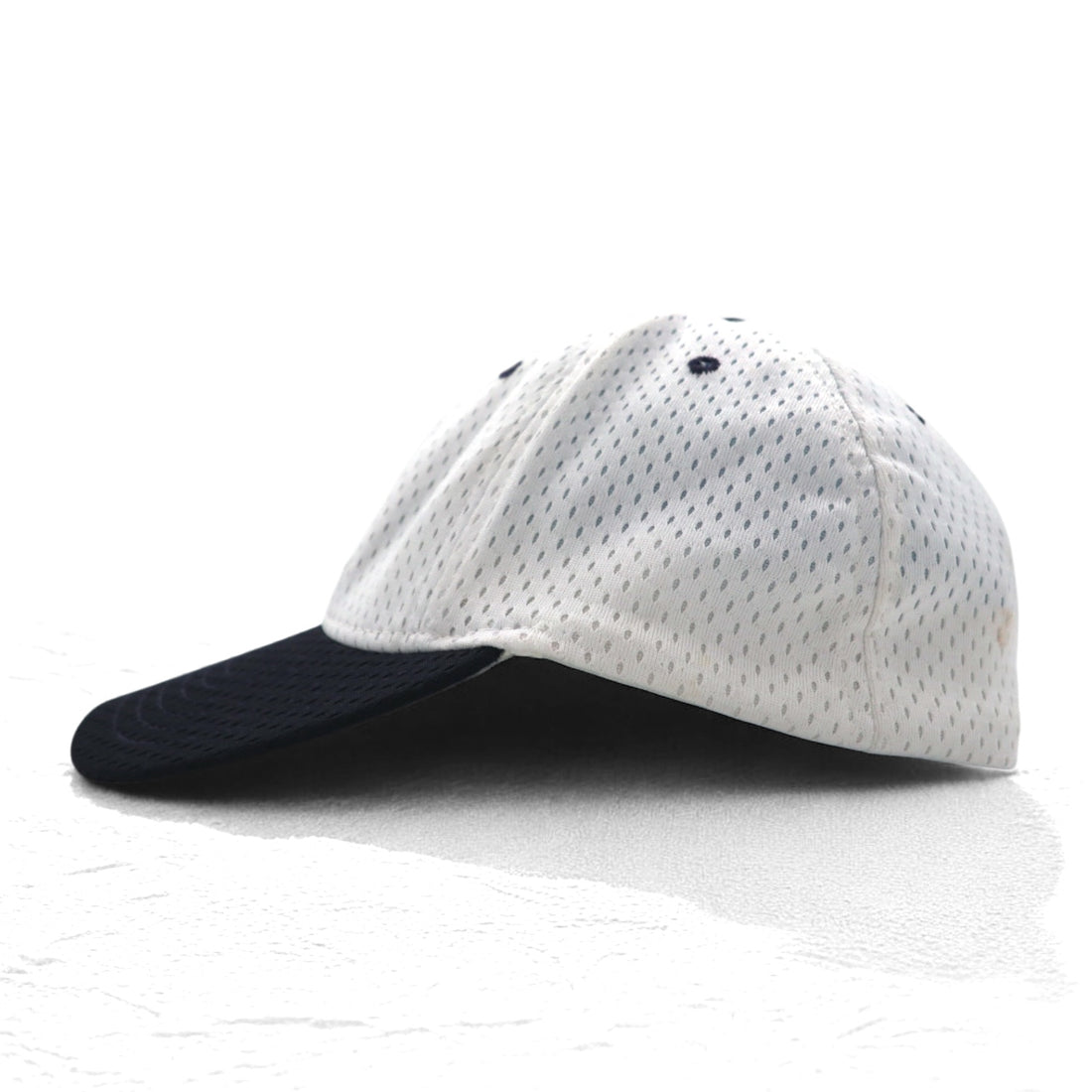 90s USA Made Pro-Line Bicolor Baseball Cap ONE White Mesh