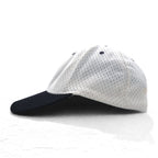 90s USA Made Pro-Line Bicolor Baseball Cap ONE White Mesh