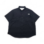 Columbia PFG Tamiami II Button-Down Fishing Shirt, Size 2XL, Black, OMNI-SHADE, FS7266