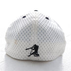 90s USA Made Pro-Line Bicolor Baseball Cap ONE White Mesh