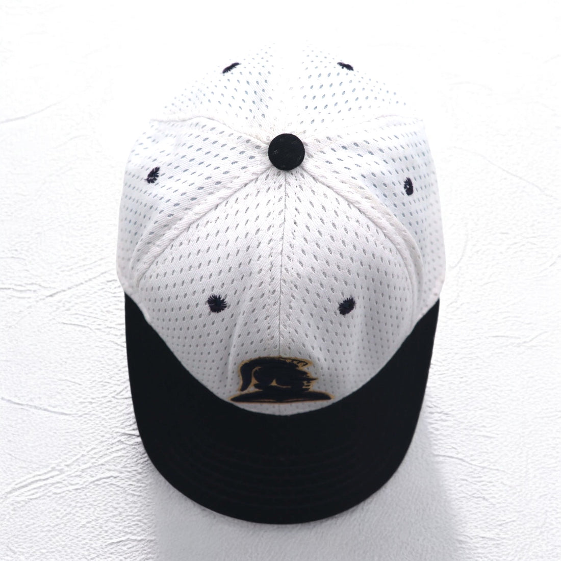 90s USA Made Pro-Line Bicolor Baseball Cap ONE White Mesh
