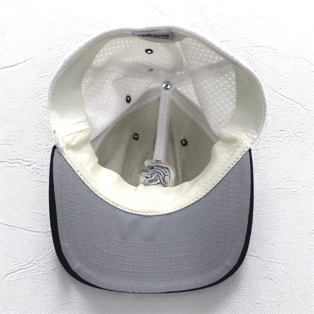 90s USA Made Pro-Line Bicolor Baseball Cap ONE White Mesh