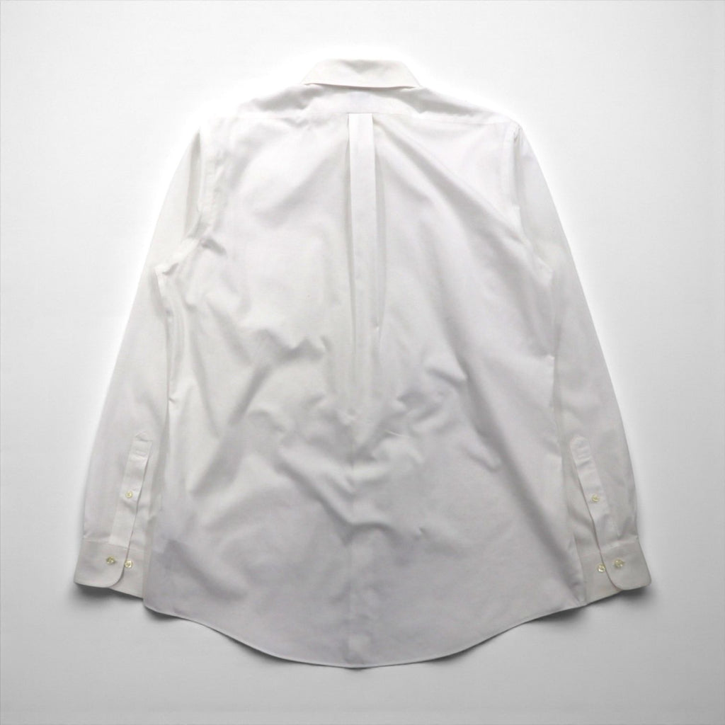 Brooks Brothers REGENT Button-Down Shirt, XL, White, Cotton Broadcloth, Chest Pocket, Non-Iron