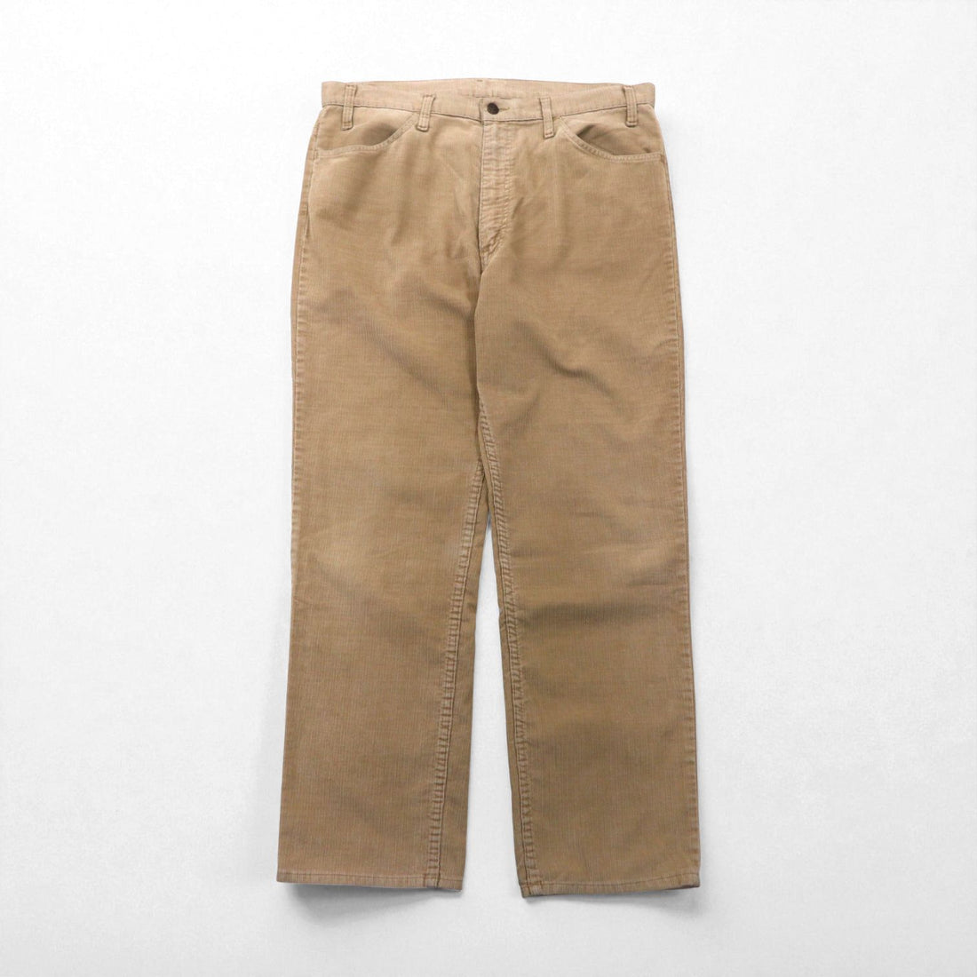 Levi's 80s White Tab 519 Corduroy Chino Work Pants, Size L, Beige, SCOVIL Zipper, Button Back 698