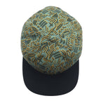 THE NORTH FACE Baseball Cap Snapback ONE Khaki Polyester All-over Pattern Logo NF0A2T6D
