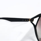 Christian Dior ドイツ製 オーバーサイズ サングラス ブラック グラデーション CDロゴ 2320A 90