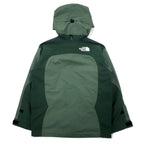THE NORTH FACE GORE-TEX Mountain Parka M Khaki Nylon Waterproof Zip-in-Zip Double Zipper International Standard