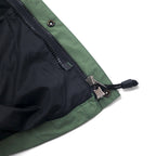 THE NORTH FACE GORE-TEX Mountain Parka M Khaki Nylon Waterproof Zip-in-Zip Double Zipper International Standard