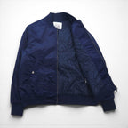 MAJESTIC ナイロン MA-1 フライトジャケット M ネイビー 中綿 XM23-MAJ-0010-NVY5 nano universe別注
