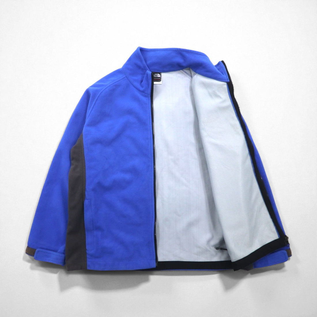 THE NORTH FACE Summit Series Fleece Jacket, Medium, Blue, Drawcord, TNF-538-RG