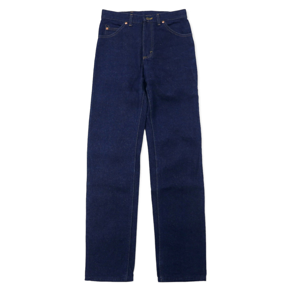日本然リトテ-古着オンライン-Lee USA製 90年代 デニムパンツ 29 ブルー 濃紺 リジット ユニオンスタンプ 202-0341-Lee USA Made 90's Denim Pants 29 Blue Dark Blue Rigid Union Stamp 202-0341