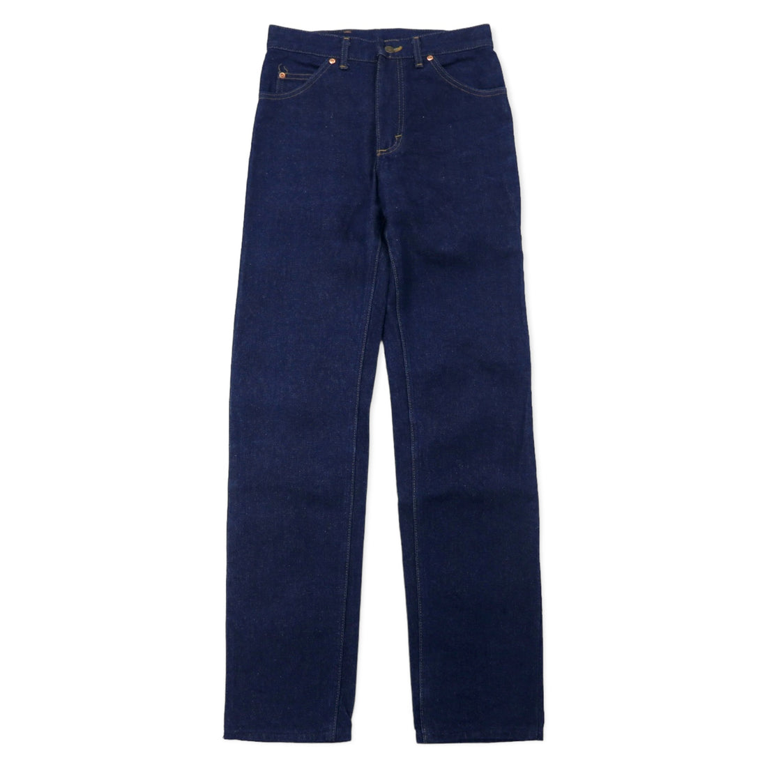 日本然リトテ-古着オンライン-Lee USA製 90年代 デニムパンツ 29 ブルー 濃紺 リジット ユニオンスタンプ 202-0341-Lee USA Made 90's Denim Pants 29 Blue Dark Blue Rigid Union Stamp 202-0341