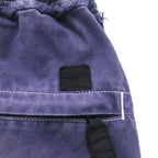 KAPITAL Repairman Track Pants, 12.5oz Broken Denim East, Flight Pants, Navy, Size L