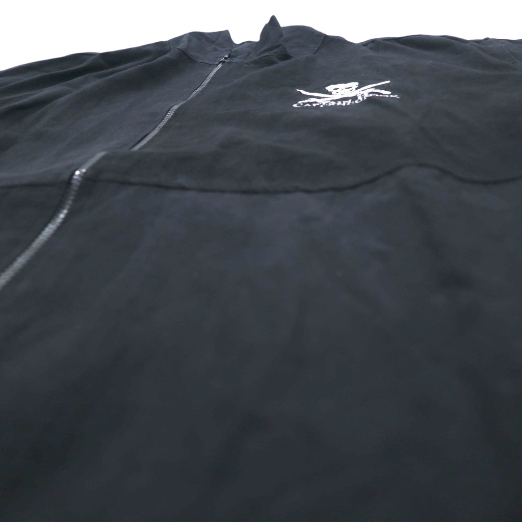 Vintage 90s Mexico Made Skull Zip-Up Jacket Captain Hook CANJUN Zip-up Jacket L Skull COTTON MAX