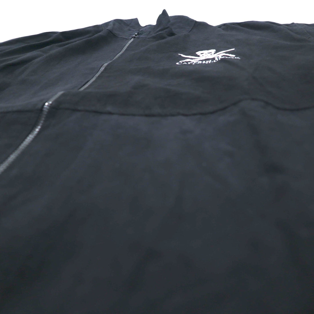 Vintage 90s Mexico Made Skull Zip-Up Jacket Captain Hook CANJUN Zip-up Jacket L Skull COTTON MAX
