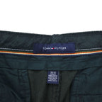 TOMMY HILFIGER コーデュロイ チノパンツ ワークパンツ M グリーン コットン