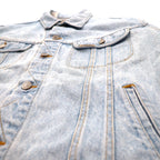 Lee 90年代 USA製 AUTHENTIC JACKET デニムジャケット Gジャン L ブルー アイスウォッシュ