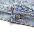 Lee 90年代 USA製 AUTHENTIC JACKET デニムジャケット Gジャン L ブルー アイスウォッシュ
