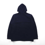 CHAPS RALPH LAUREN フルジップパーカー L ネイビー フリースライナー ポリエステル