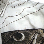 Leh Haori Shirt, Size L, Beige, All-Over Print, Indian Cotton, Art Graphics, 945