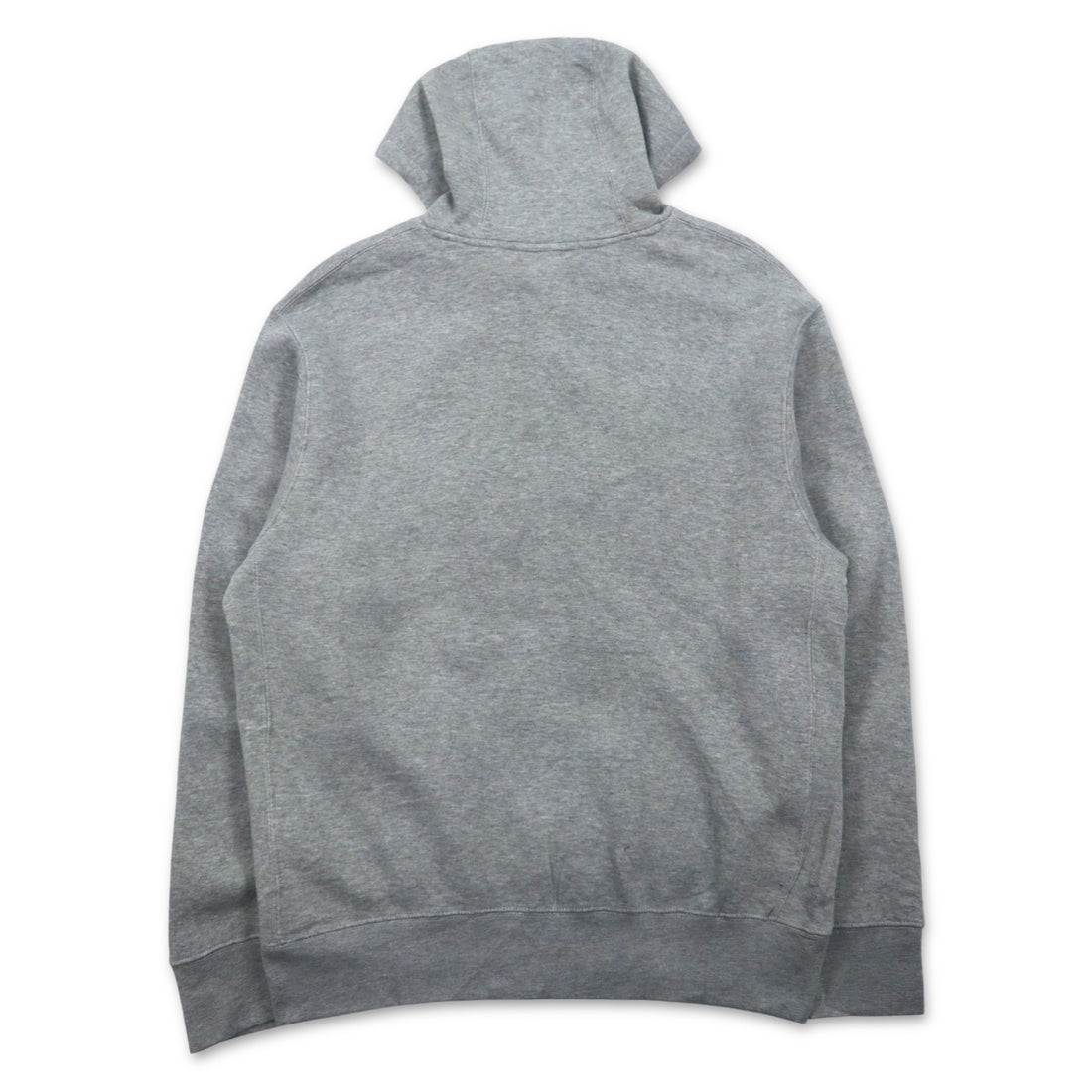 NIKE Swoosh Logo Print Pullover Hoodie L Grey NSW CLUB HOODIE BV2973-063 Made in Pakistan Unused