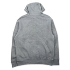 NIKE Swoosh Logo Print Pullover Hoodie L Grey NSW CLUB HOODIE BV2973-063 Made in Pakistan Unused