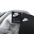 NIKE Swoosh Logo Print Pullover Hoodie L Grey NSW CLUB HOODIE BV2973-063 Made in Pakistan Unused