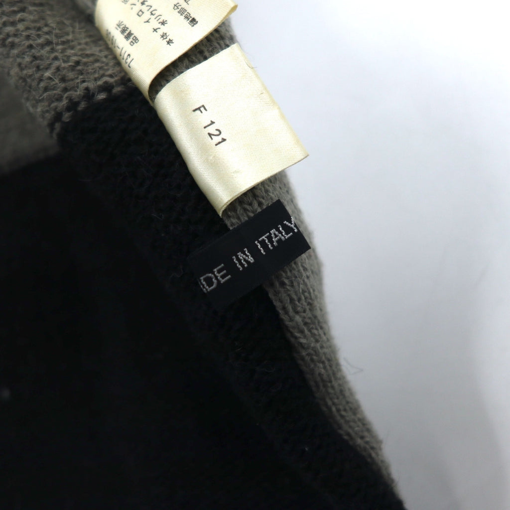 Castelbajac sport Made in Italy 90s Different material switching Full zip vest M Black Character embroidery