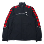 日本然リトテ-古着オンライン-adidas トラックジャケット ジャージ L ブラック ポリエステル CLIMALITE 3ストライプス G35832 未使用品-adidas Track Jacket Jersey L Black Polyester CLIMALITE 3 Striped G35832 Unused