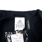 adidas Track Jacket Jersey L Black Polyester CLIMALITE 3 Stripes G35832 Unused