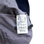 DESIGNWORKS D-LINE 2B Quilted Tailored Jacket 46 Navy Polyester Made in Japan