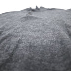 Polo by Ralph Lauren half button merino wool knit sweater, XL, grey, wool, high neck