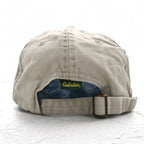 Cabela's 6 Panel Cap FREE Belt Beige Cotton Logo Embroidery