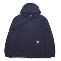Carhartt Heavyweight Zip Front Hooded Sweatshirt 102974 Made in Mexico, 3XL, Navy