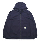 Carhartt Heavyweight Zip Front Hooded Sweatshirt 102974 Made in Mexico, 3XL, Navy
