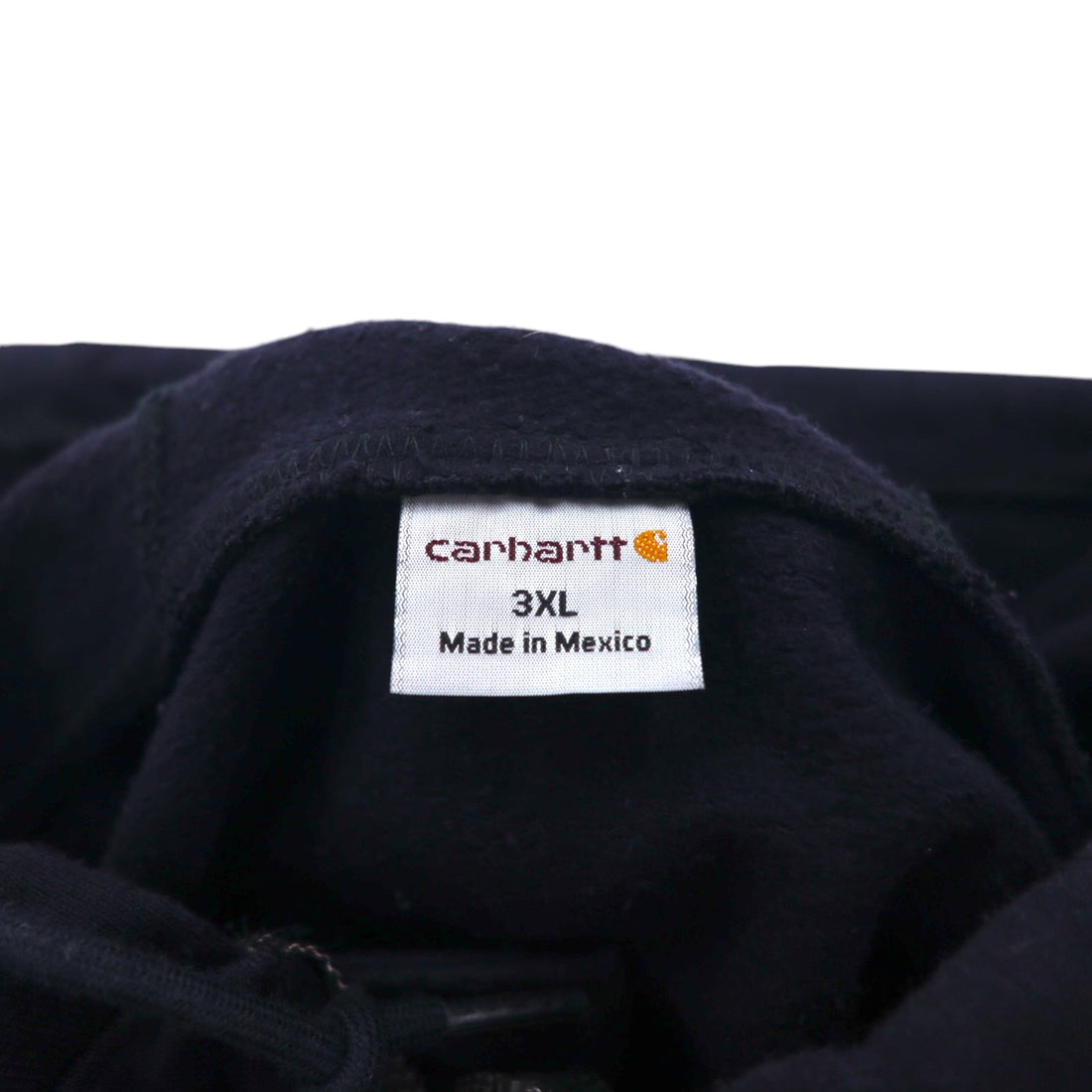 Carhartt Heavyweight Zip Front Hooded Sweatshirt 102974 Made in Mexico, 3XL, Navy