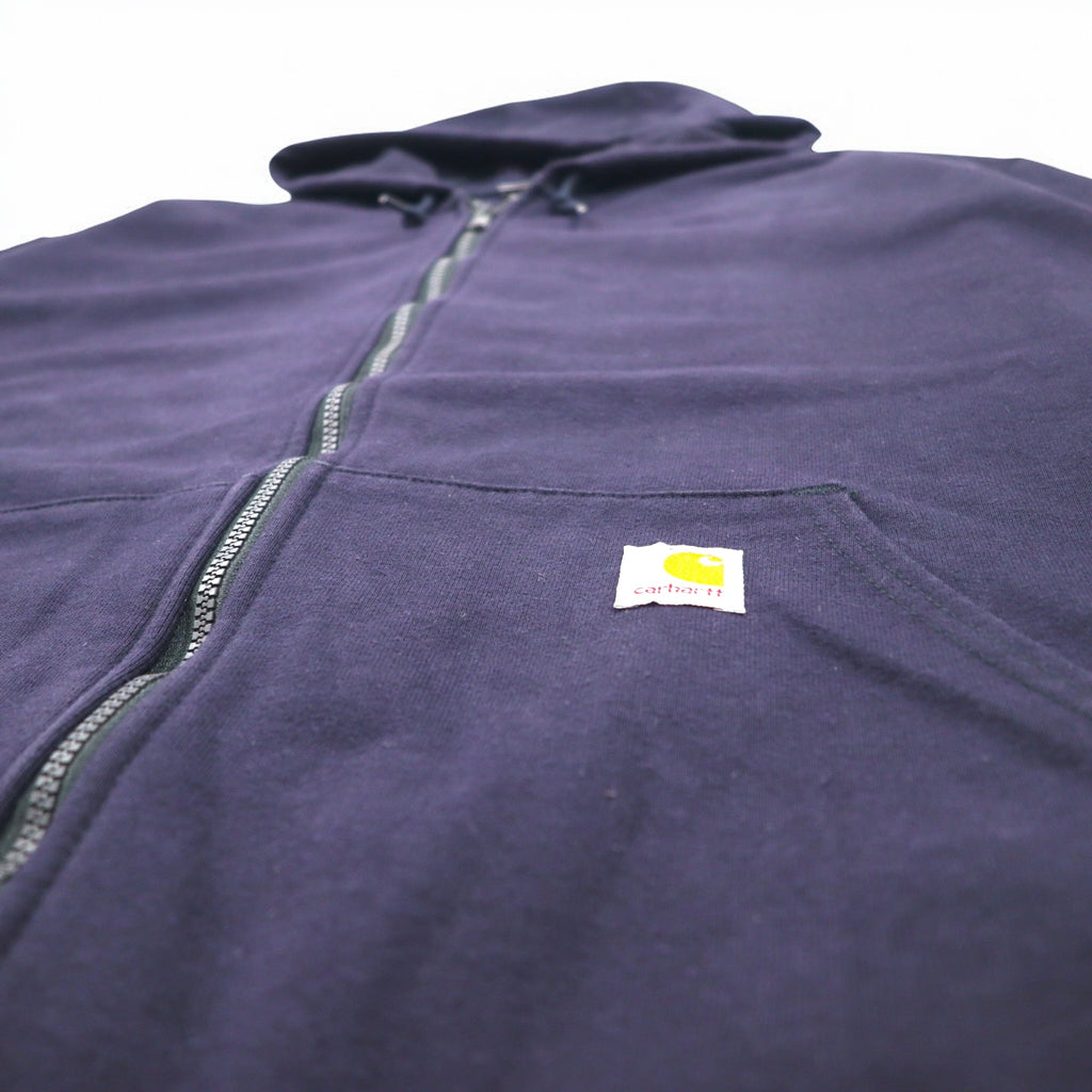 Carhartt Heavyweight Zip Front Hooded Sweatshirt 102974 Made in Mexico, 3XL, Navy