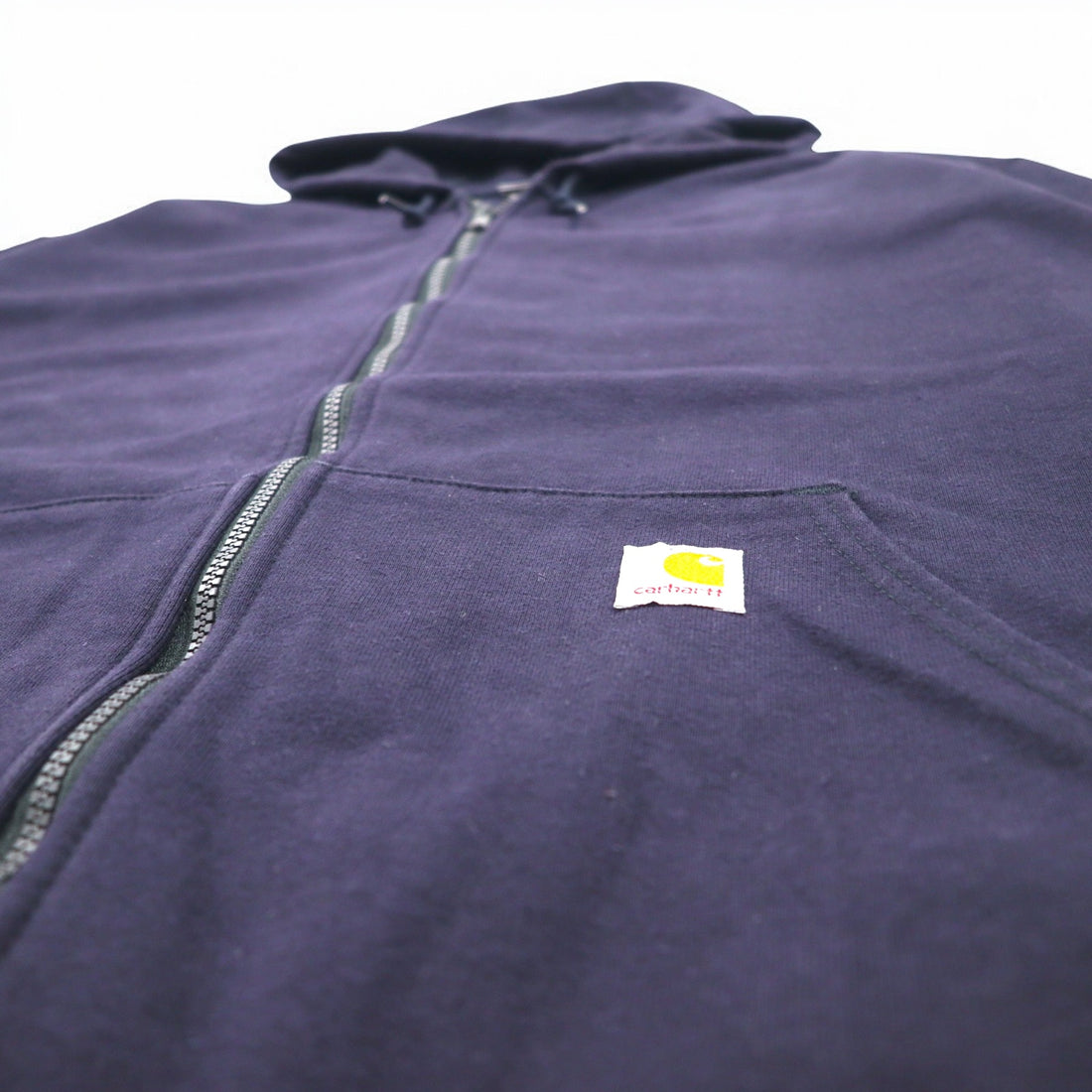 Carhartt Heavyweight Zip Front Hooded Sweatshirt 102974 Made in Mexico, 3XL, Navy