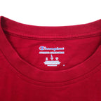 Champion College Embroidered T-Shirt, XL, Bordeaux, Cotton, WARHAWKS Arch Logo