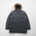 STUSSY 90年代 紺タグ N-3B フライトジャケット M ドローコード 中綿 ファー着脱式