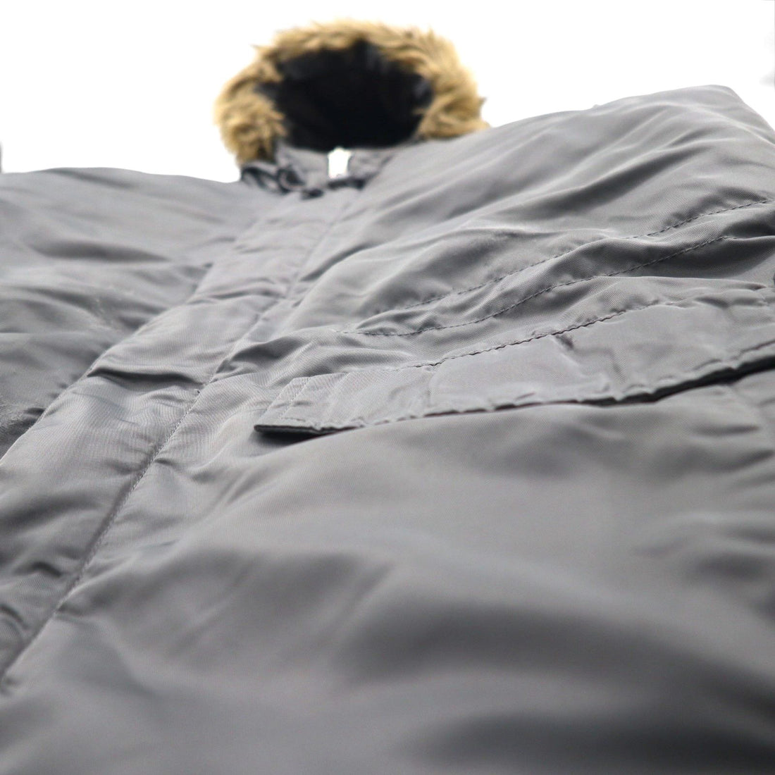 STUSSY 90年代 紺タグ N-3B フライトジャケット M ドローコード 中綿 ファー着脱式