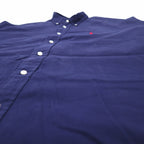 RALPH LAUREN 90s BLAKE Big Size Button Down Shirt XL Navy Small Pony Embroidery