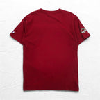 Champion College Embroidered T-Shirt, XL, Bordeaux, Cotton, WARHAWKS Arch Logo