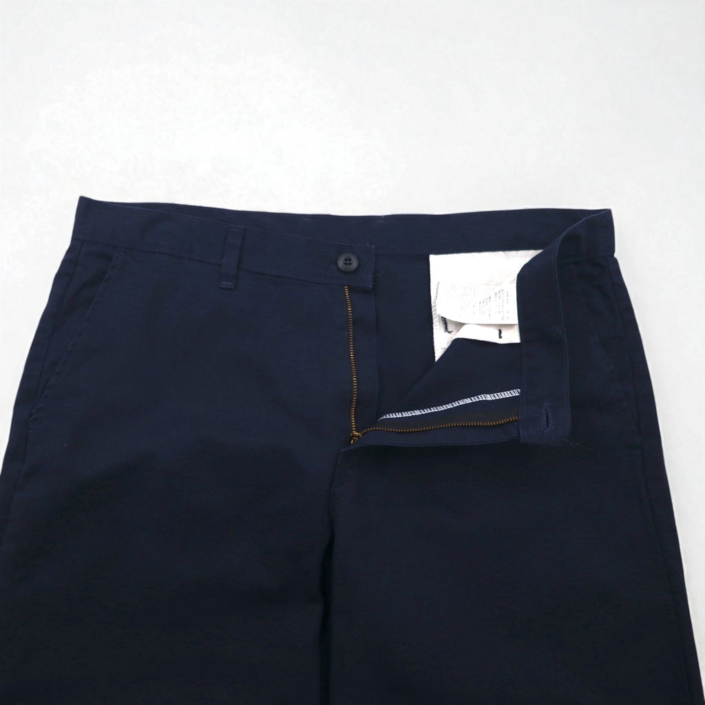 Dickies T/Cツイル ショート ワークパンツ ハーフパンツ XL ネイビー ポリエステル コットン GR360