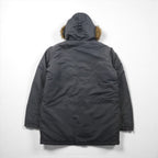 STUSSY 90年代 紺タグ N-3B フライトジャケット M ドローコード 中綿 ファー着脱式