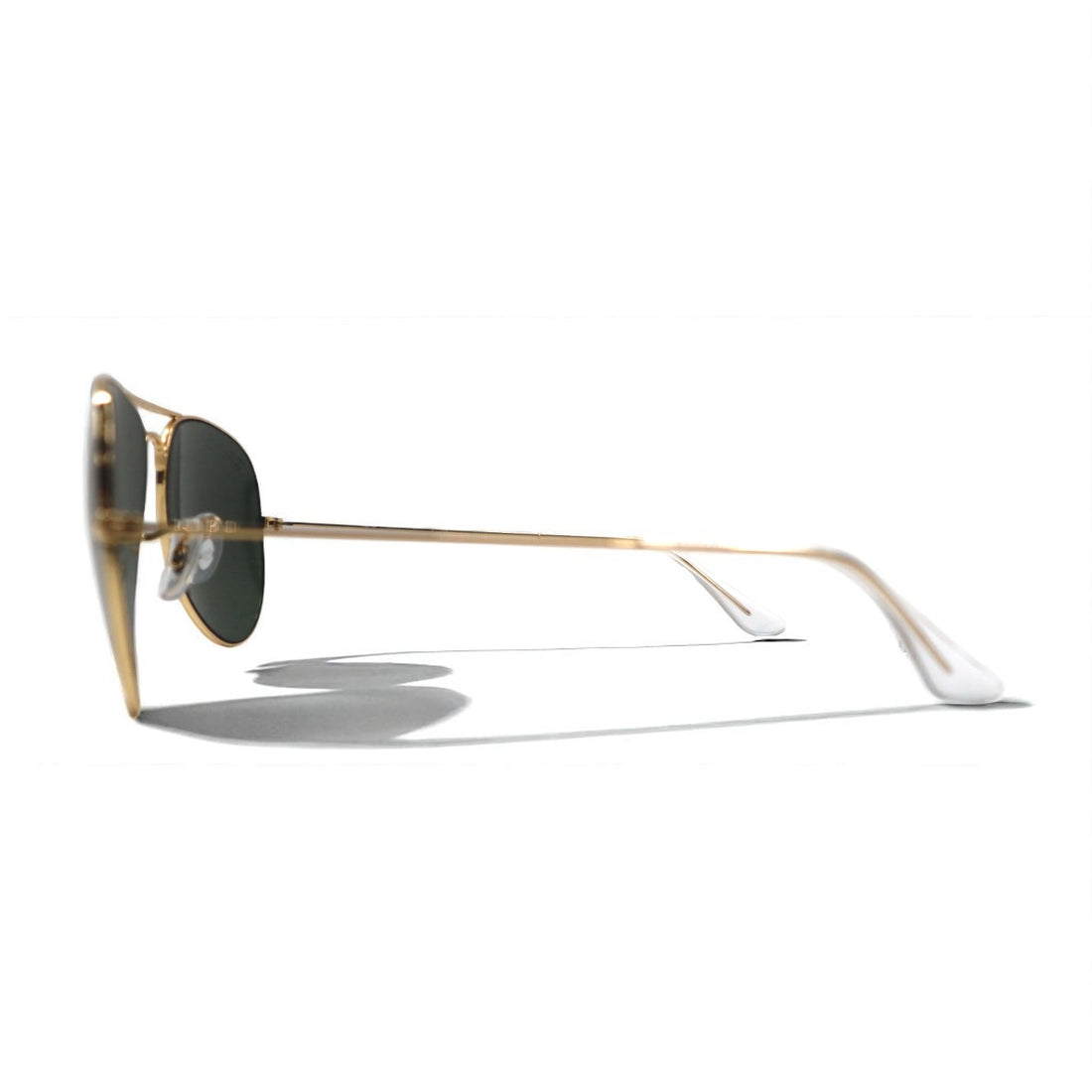 Ray-Ban Aviator Teardrop Sunglasses with Double Bridge, Large Metal, RB3025, 58-14, 135mm, 3N, Made in Italy