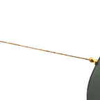 Ray-Ban Aviator Teardrop Sunglasses with Double Bridge, Large Metal, RB3025, 58-14, 135mm, 3N, Made in Italy