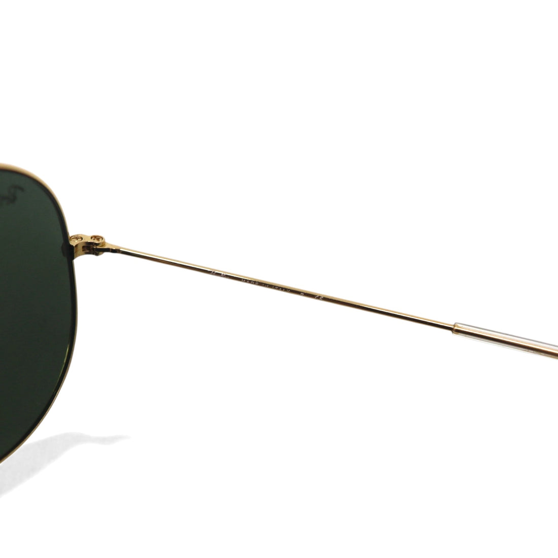 Ray-Ban Aviator Teardrop Sunglasses with Double Bridge, Large Metal, RB3025, 58-14, 135mm, 3N, Made in Italy